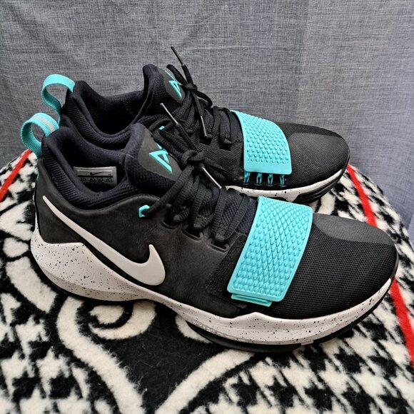 % Men Size 11.5 Nike PG 1 Light Aqua - 878627-002 Year 2017 A55 main image 9